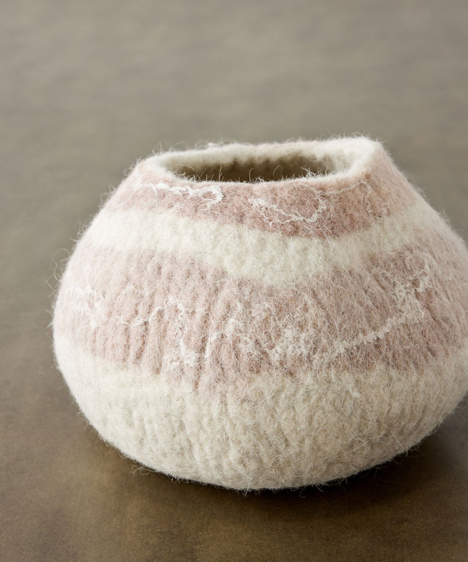 Soft Stone Harmony Ukhamba Wool Bowl