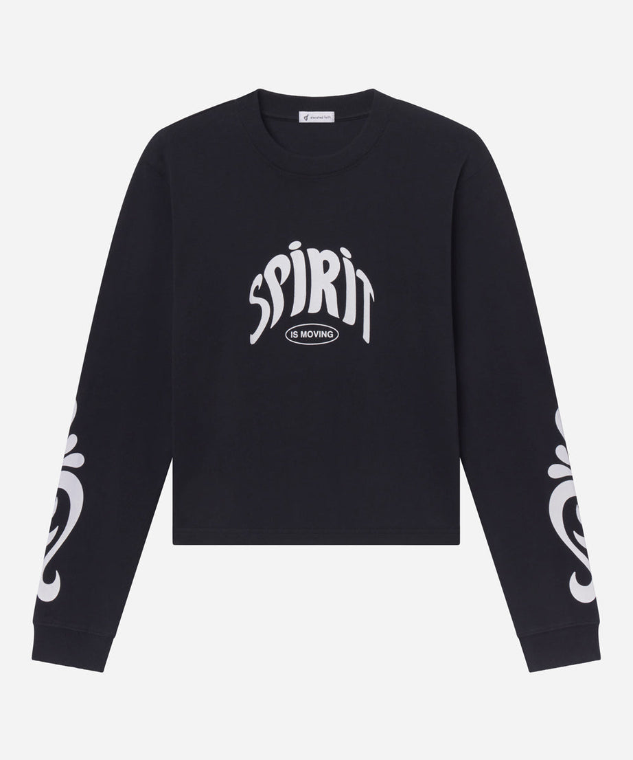 Spirit Is Moving LS Heavyweight Tee