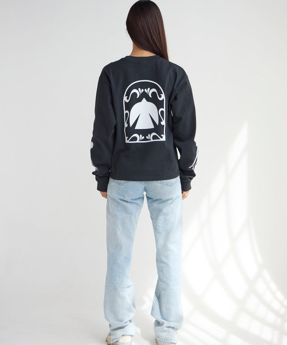 Spirit Is Moving LS Heavyweight Tee