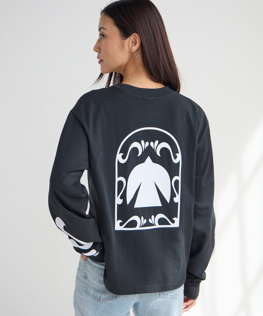Spirit Is Moving LS Heavyweight Tee