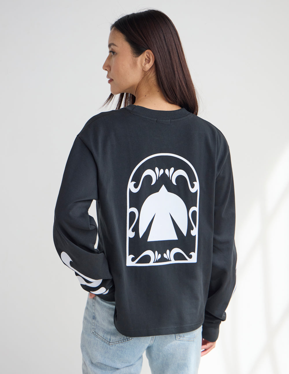 Spirit Is Moving LS Heavyweight Tee