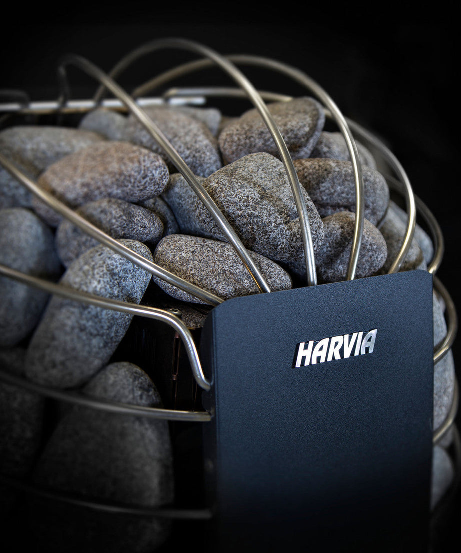 Harvia Spirit UL Certified Electric Sauna Heater With Digital Xenio Control Panel, WiFi Remote Control And Stones [SP60/80E] (SAK42565)