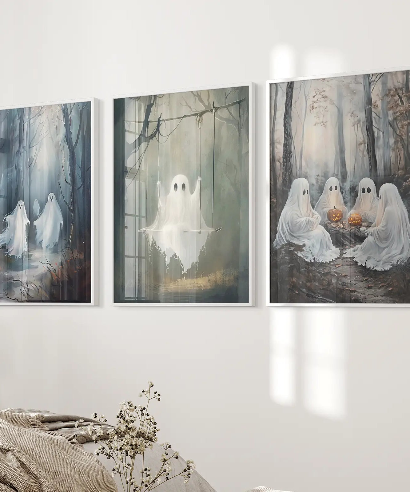 Dunkle Halloween Gruselige Geister Wandbilder Dekoration