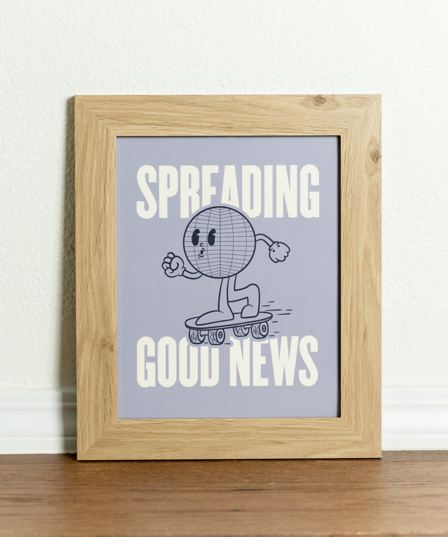 Spreading Good News Print
