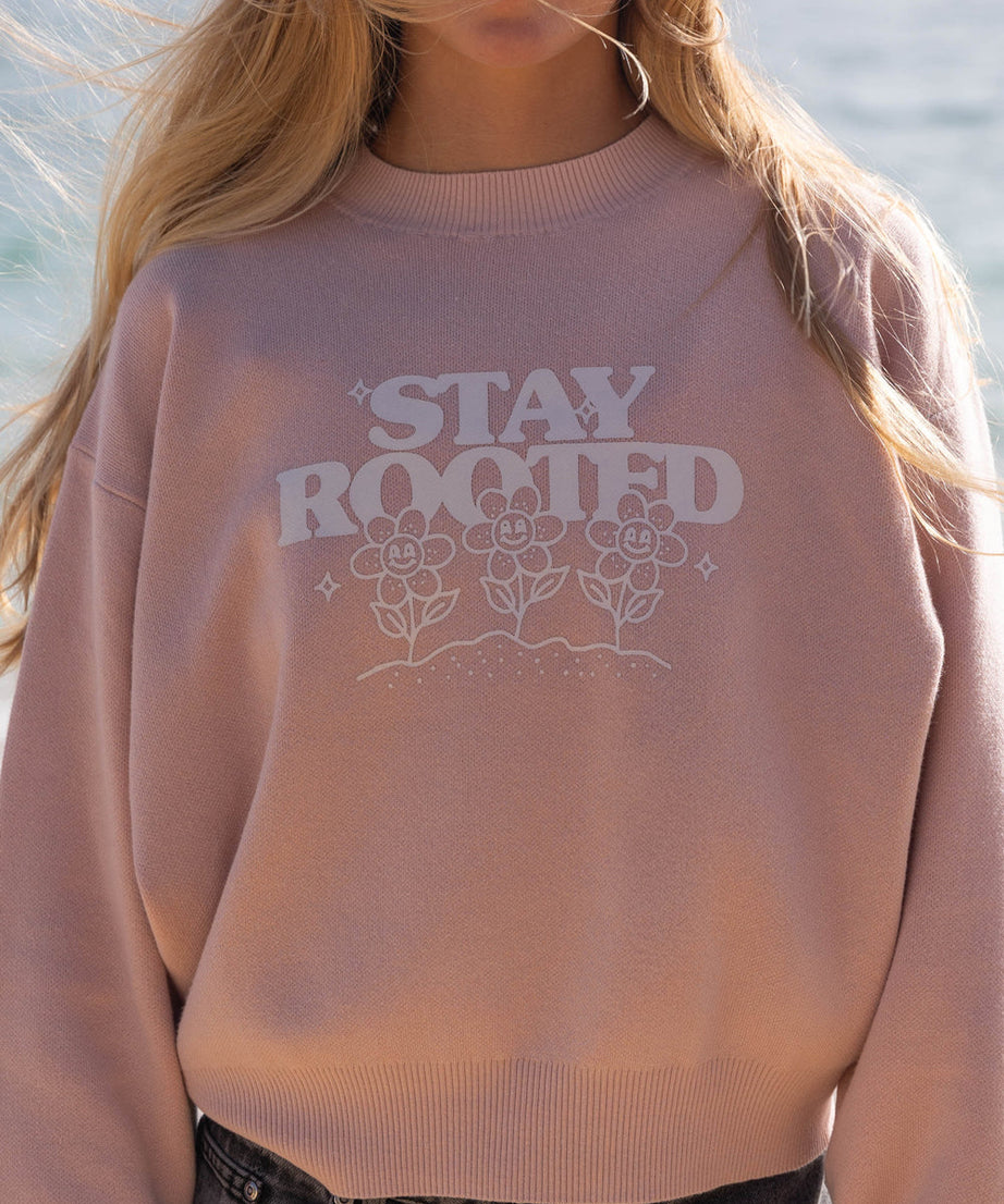 Stay Rooted Knit Sweater