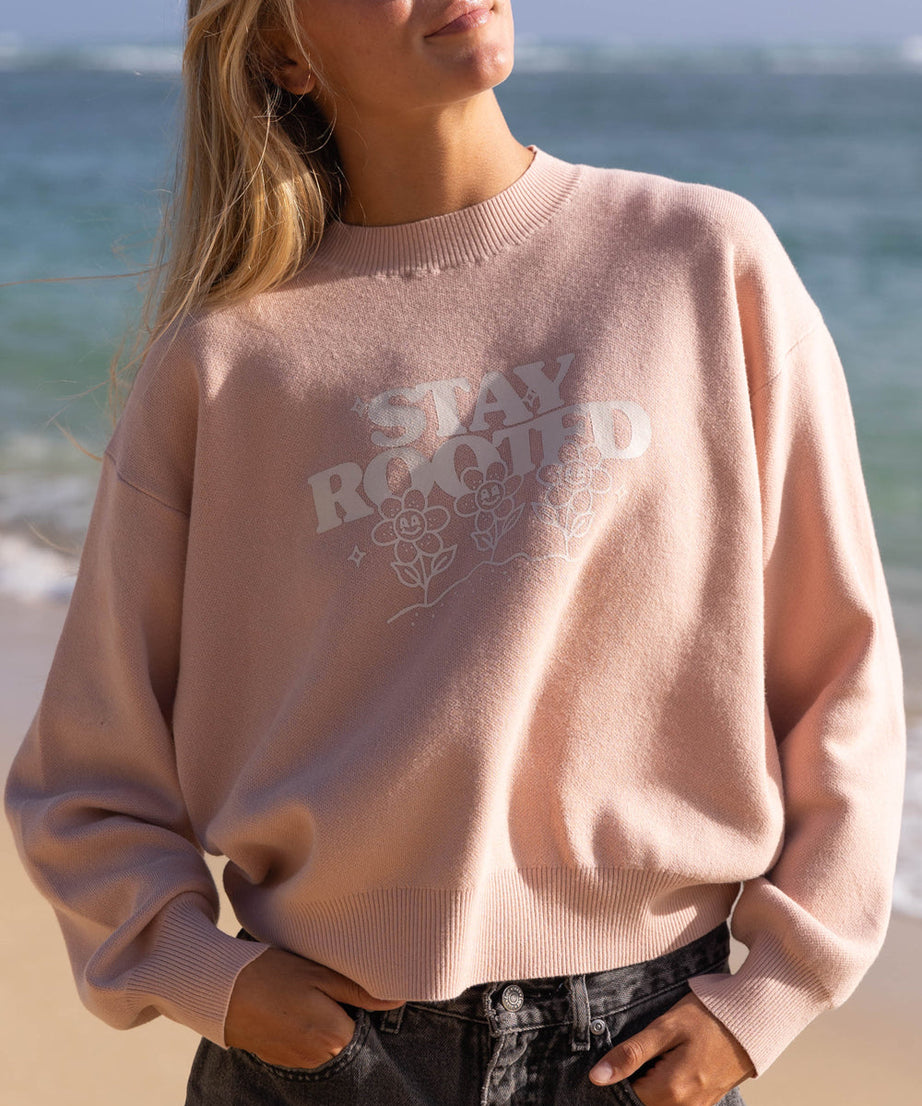 Stay Rooted Knit Sweater