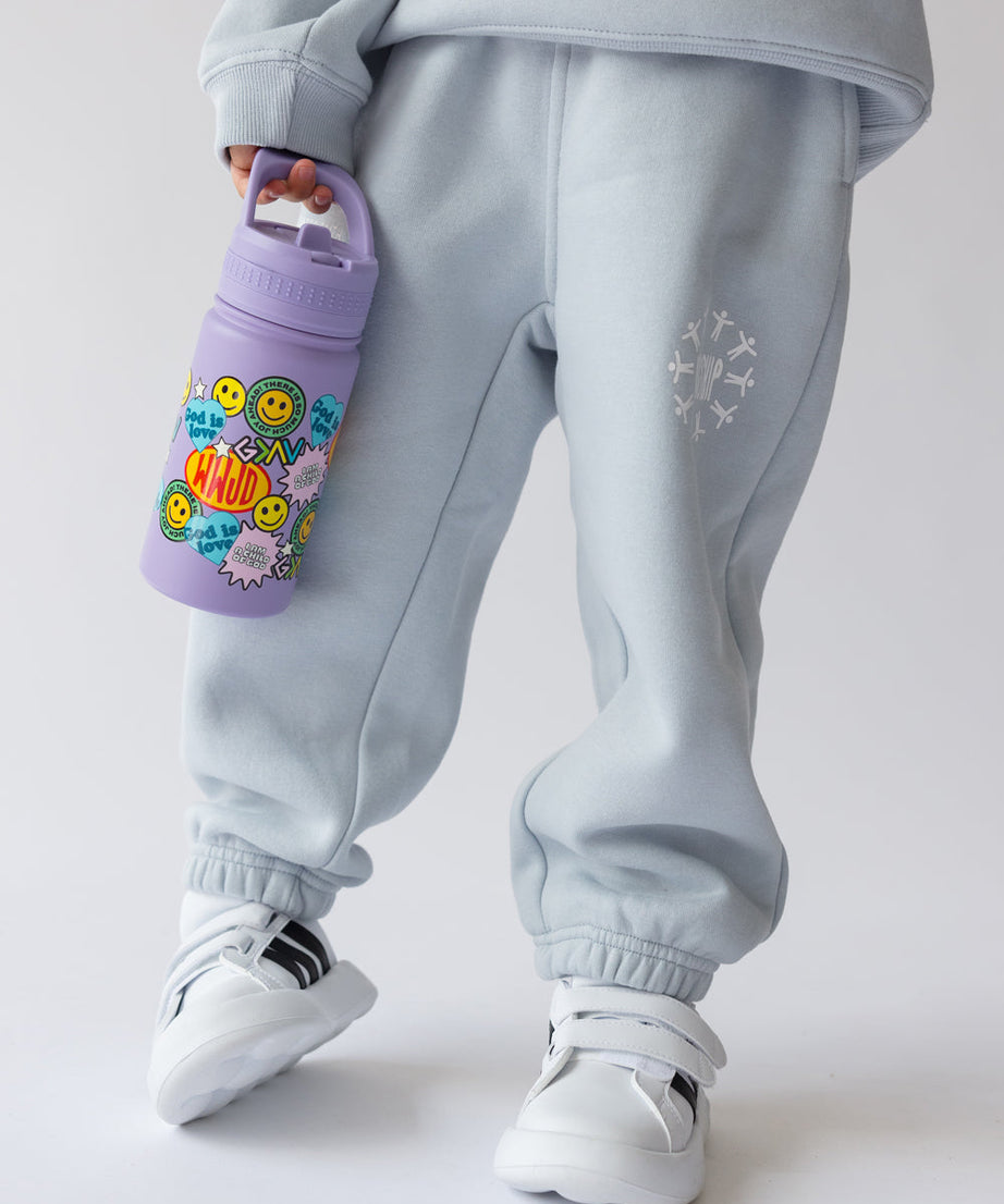 Sticker-Collage-Kinder-Trinkflasche