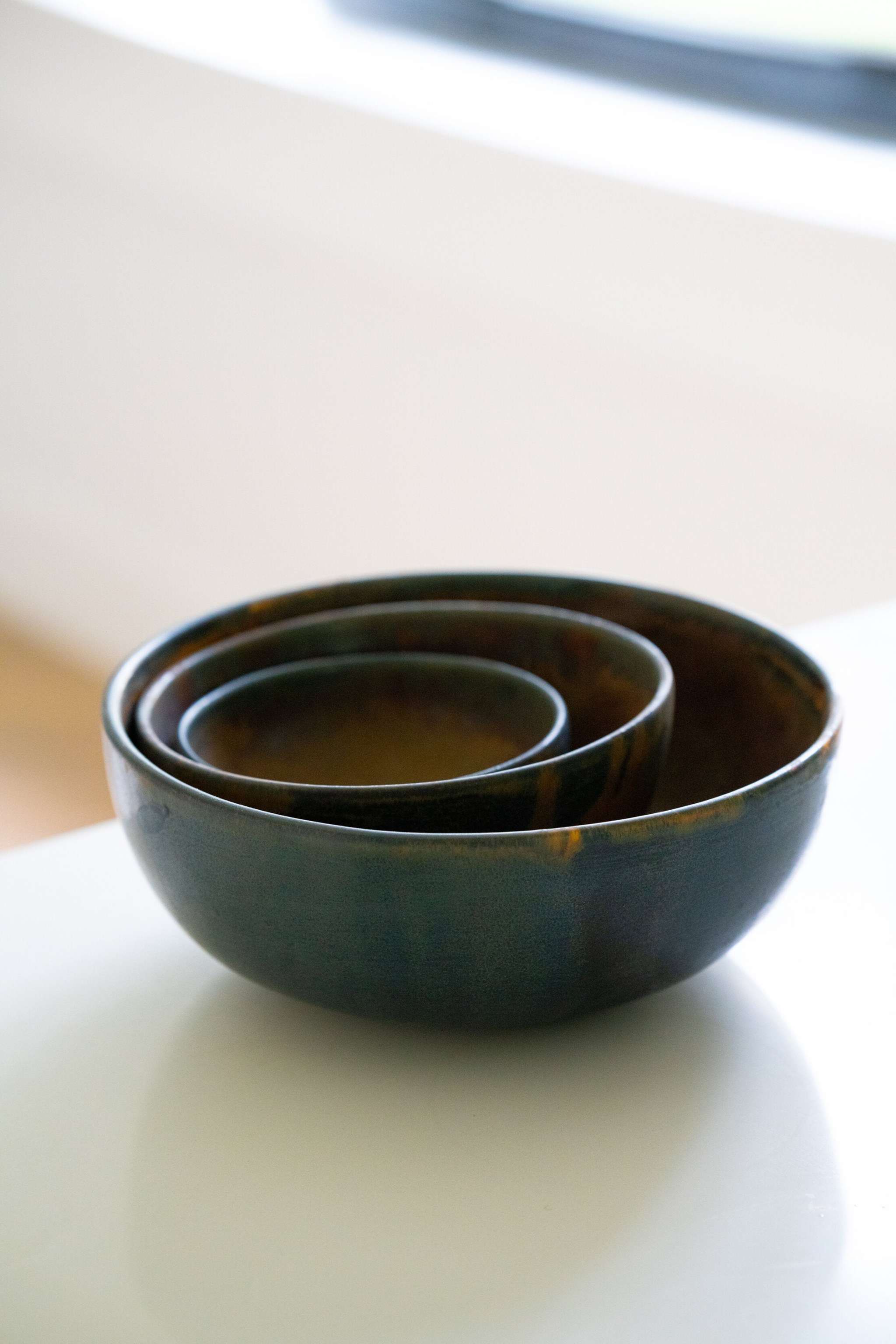 Rust Steingut-Schalenset