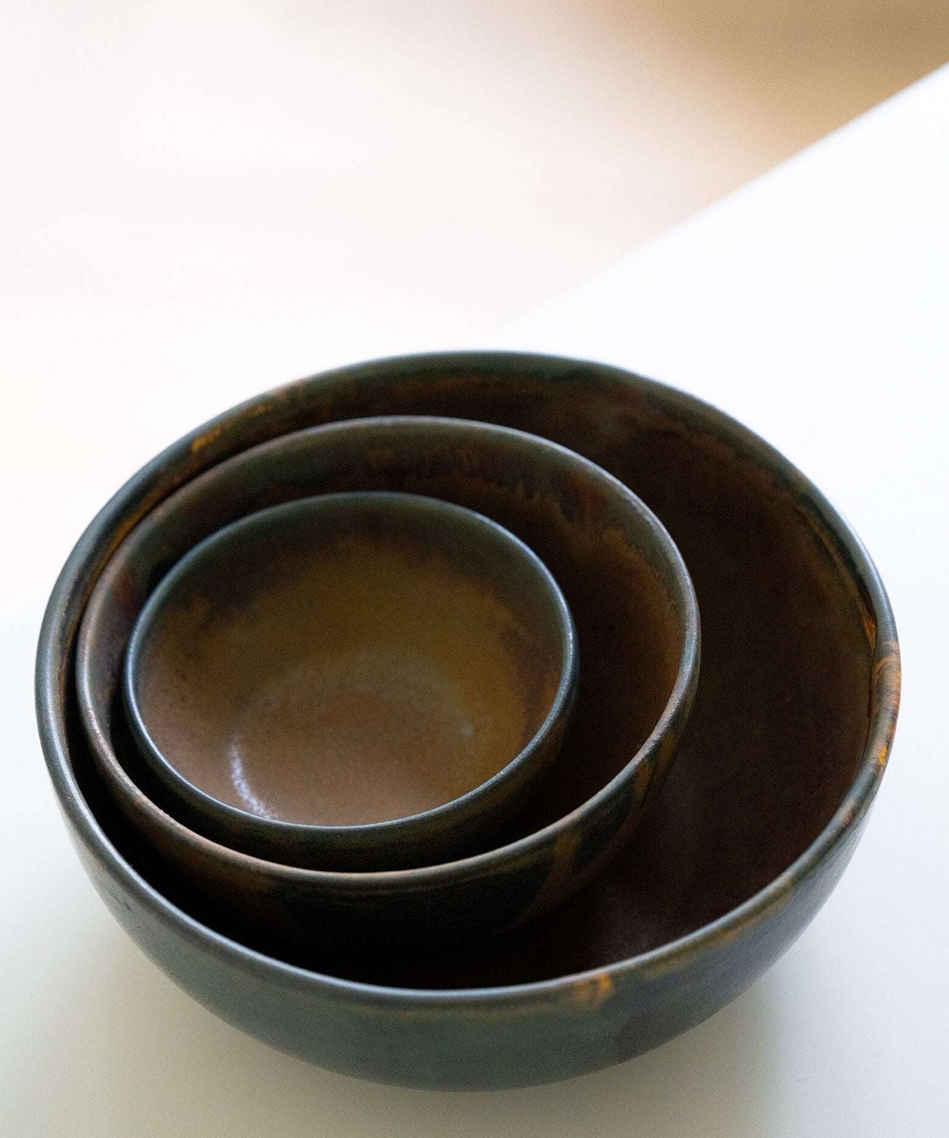 Rust Steingut-Schalenset