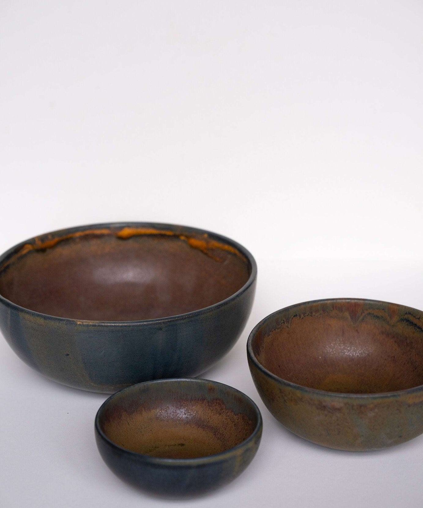 Rust Steingut-Schalenset
