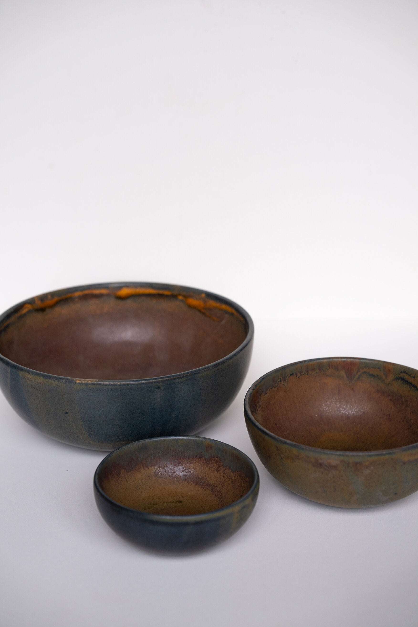 Rust Steingut-Schalenset