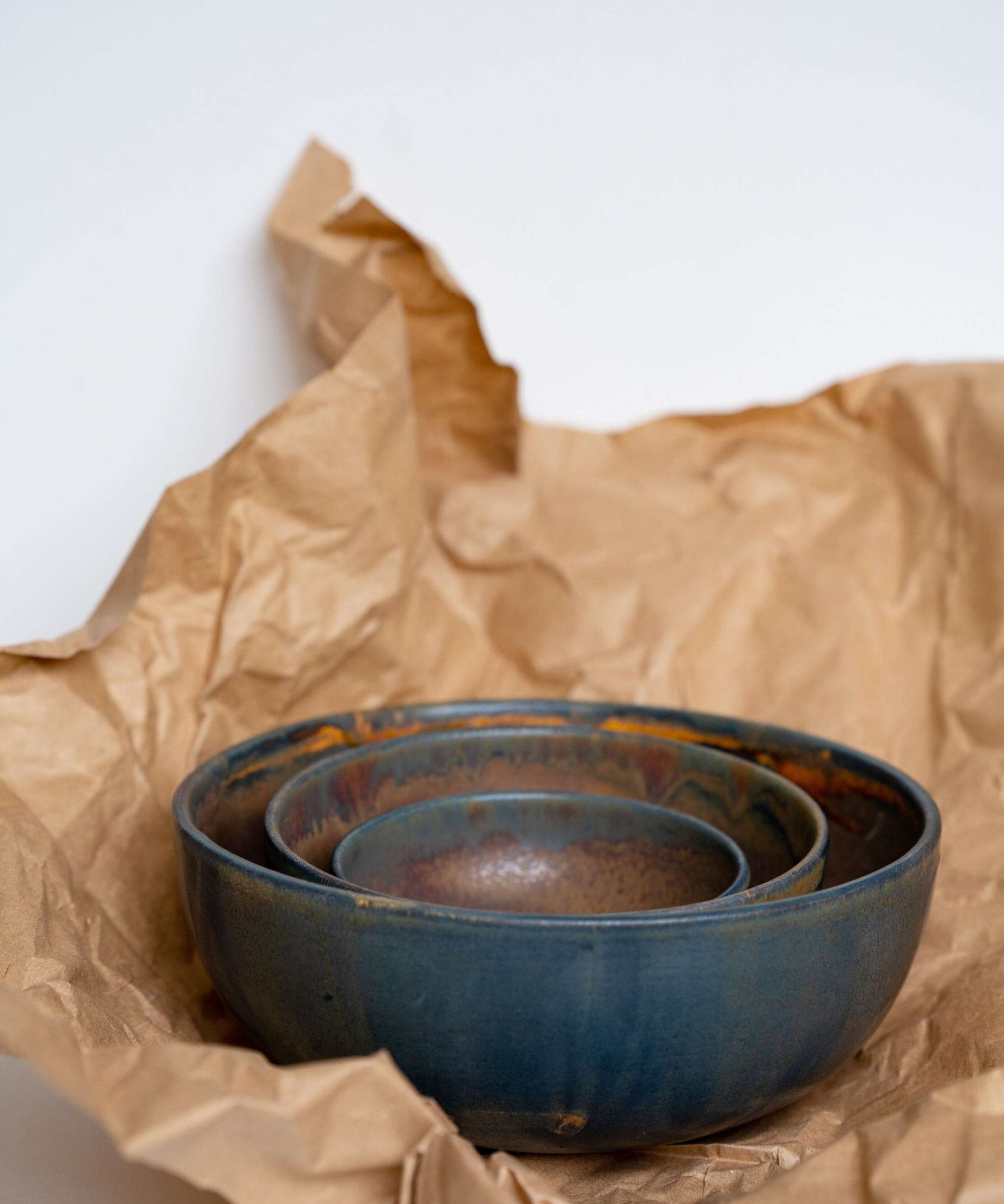 Rust Steingut-Schalenset