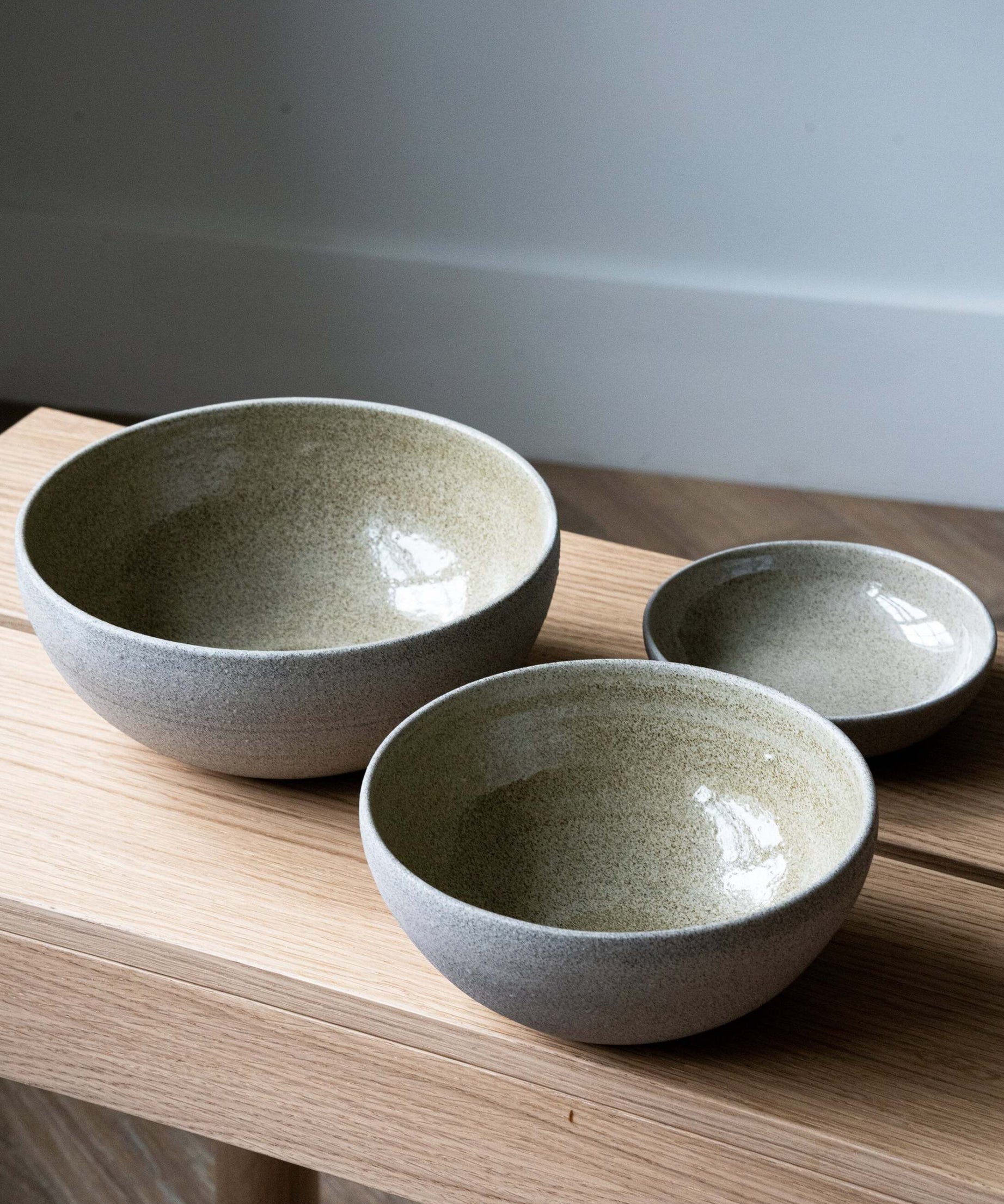 Steingut Schale "Beton"
