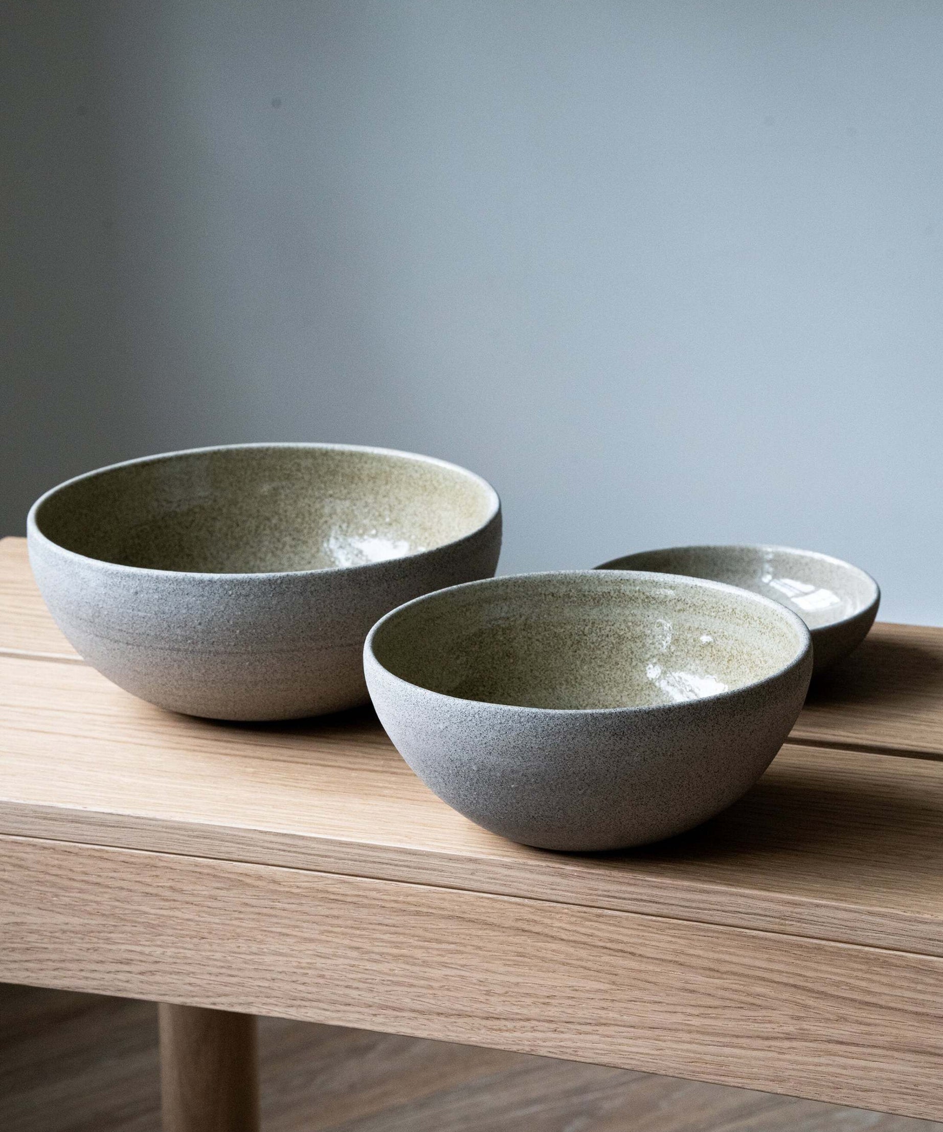 Steingut Schale "Beton"