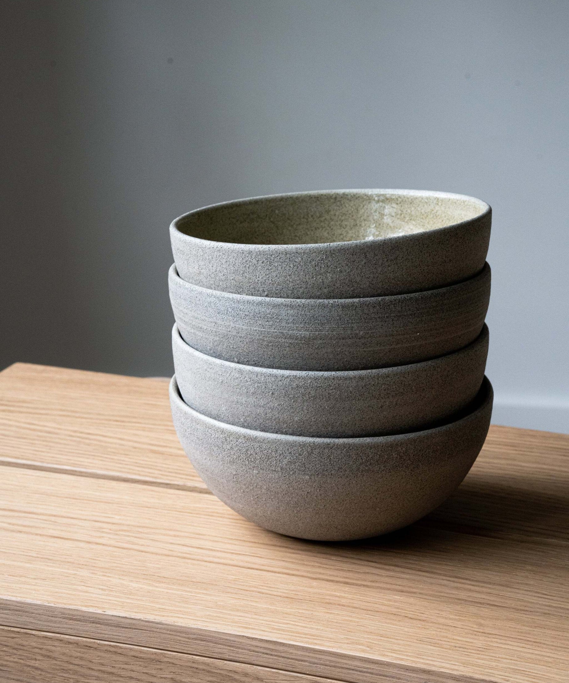 Steingut Schale "Beton"