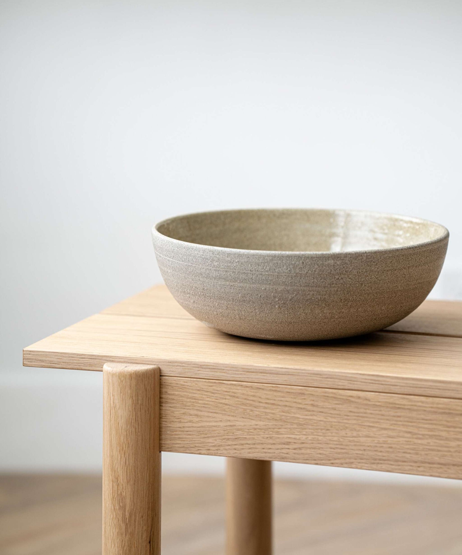 Steingut Große Obstschale „Concrete“