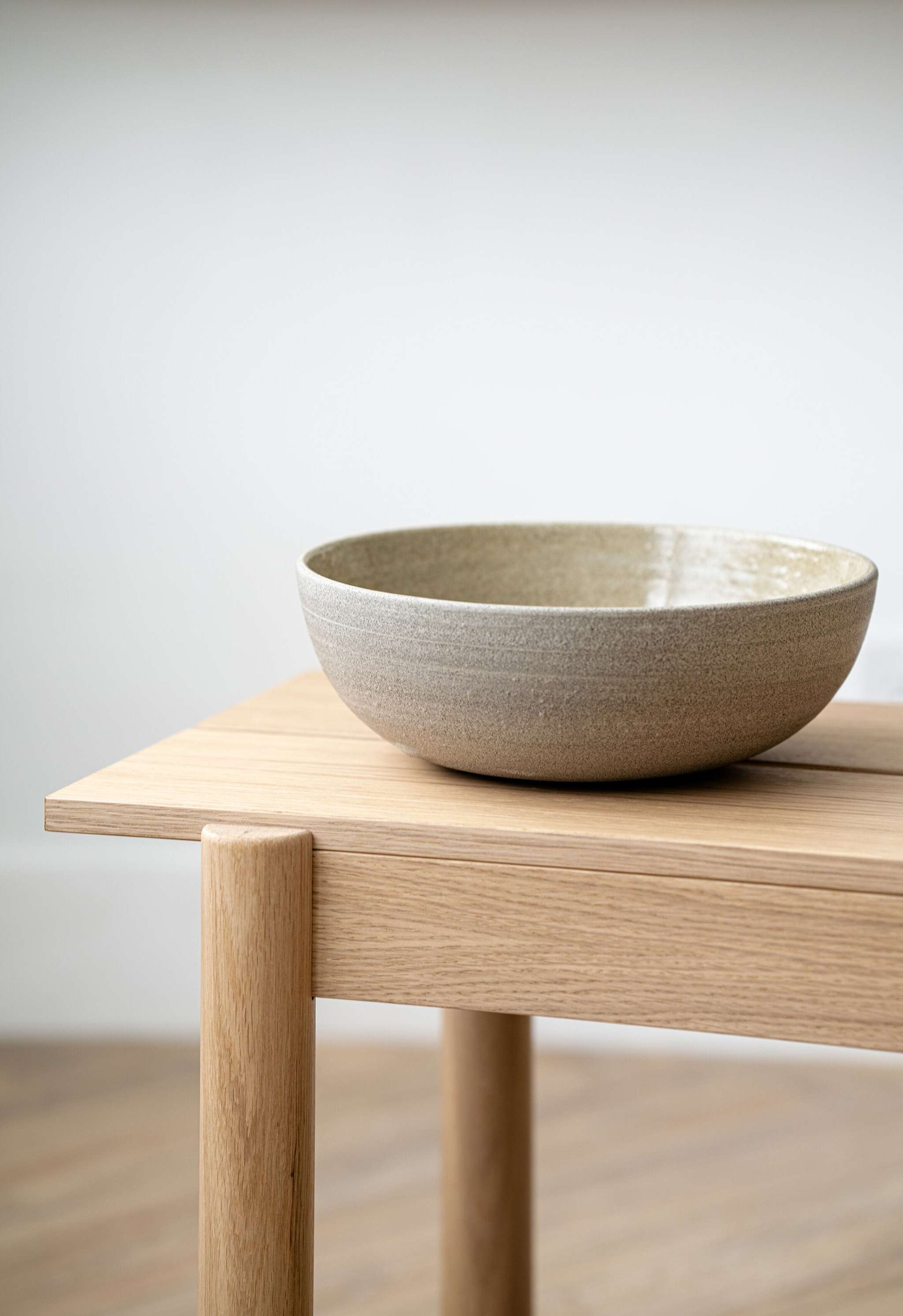 Steingut Große Obstschale „Concrete“