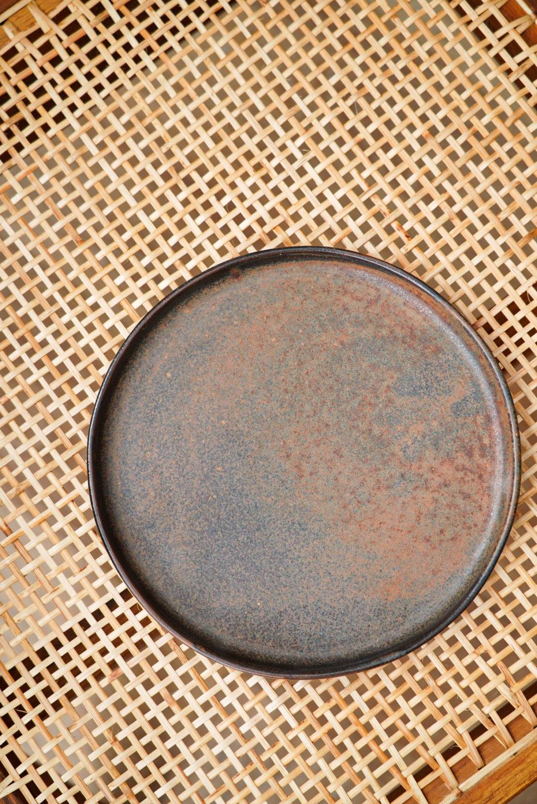 Steinzeug Rust Speiseteller