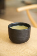 Stoneware Black Matcha Bowl