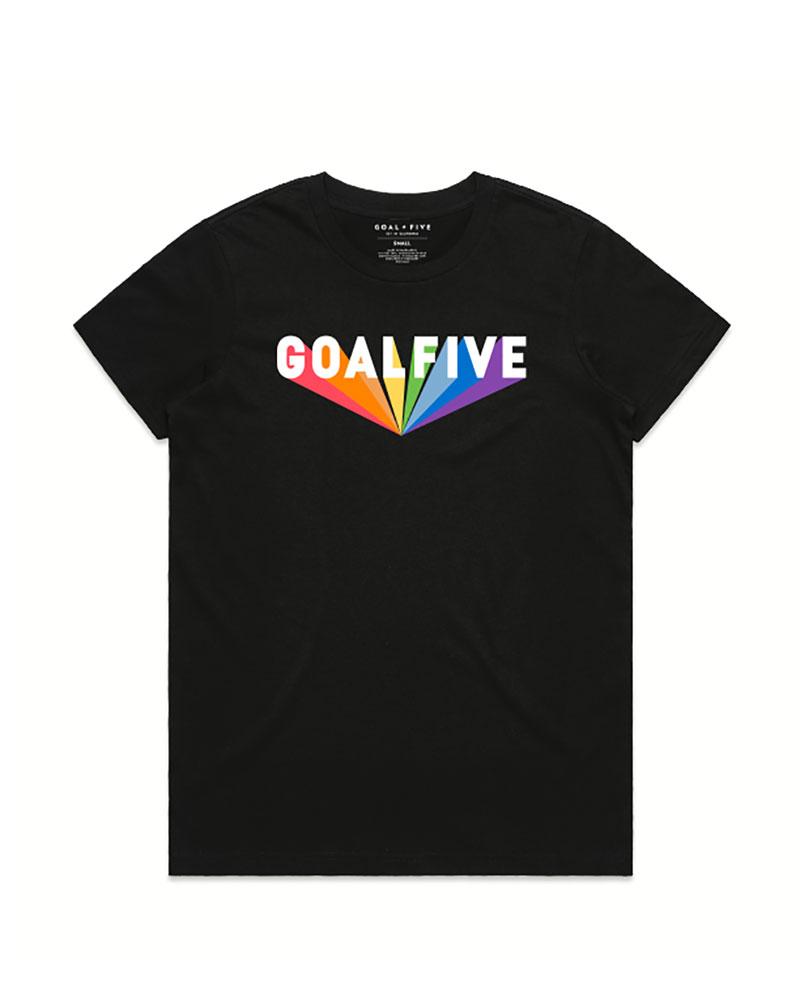 Superhuman Black Cotton T-Shirt