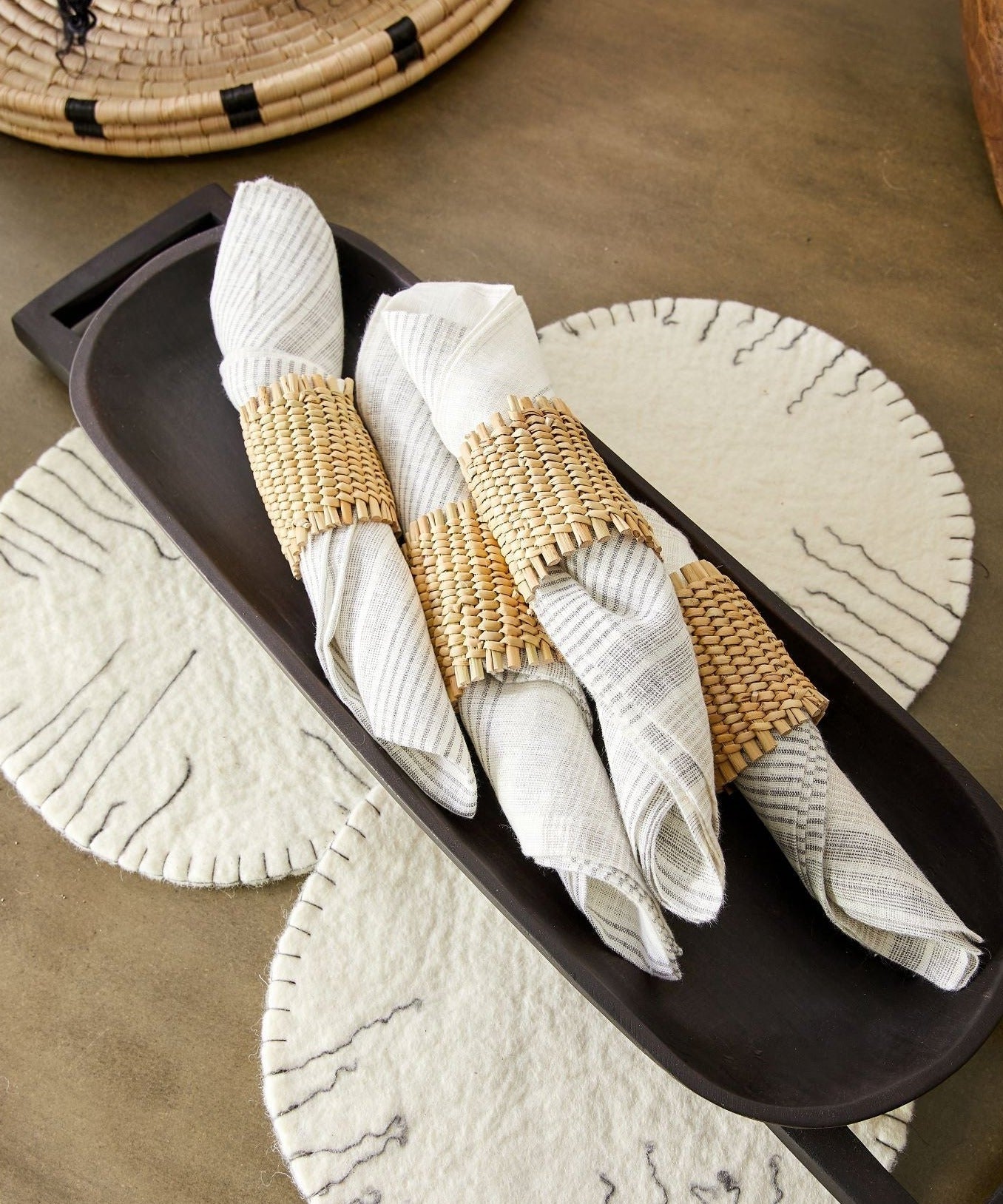 Xhosa Napkin Holders - Set of 4