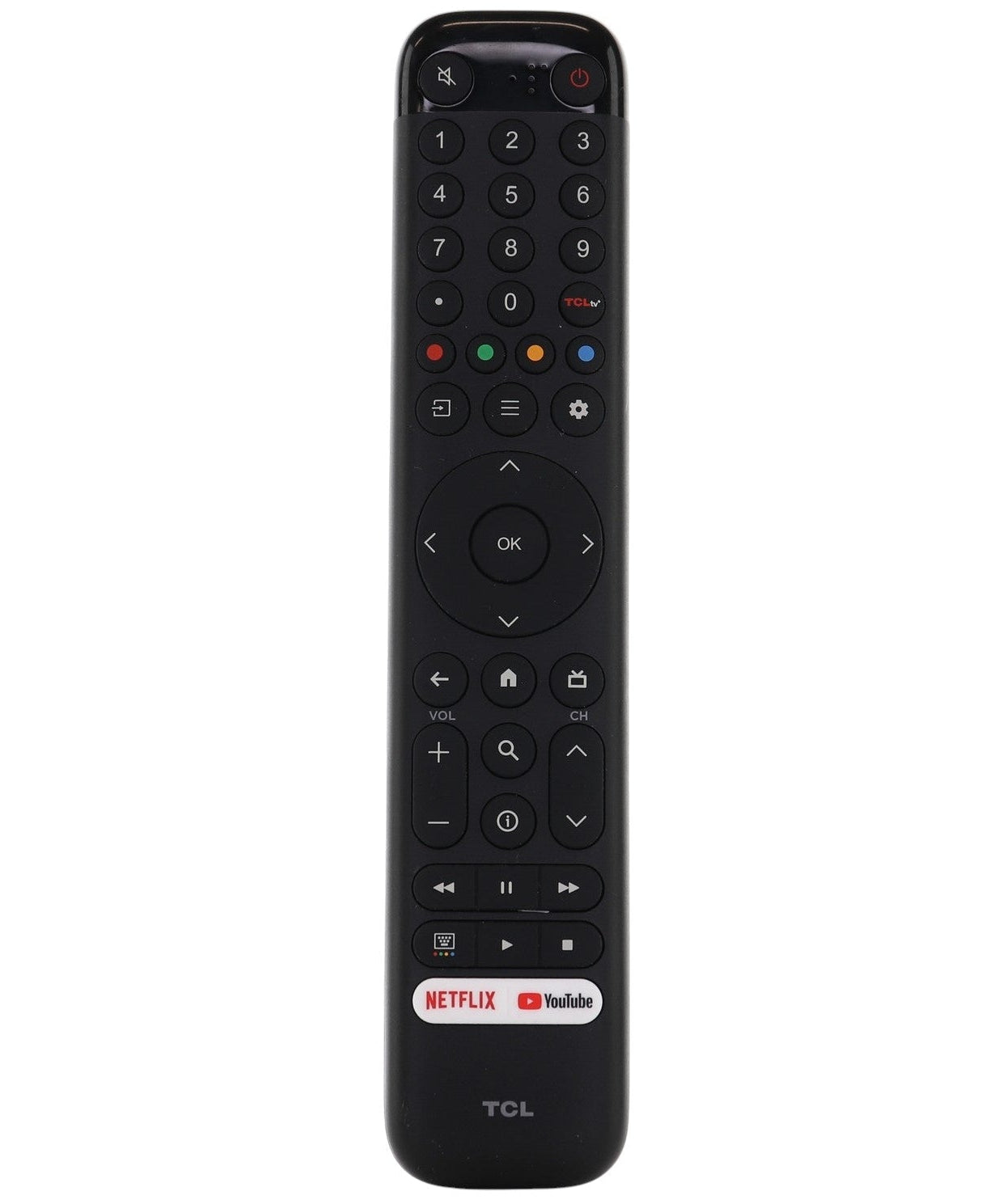 TCL RC716 CMI3 TV Remote Control | Netflix | YouTube | IR - G0401-000239