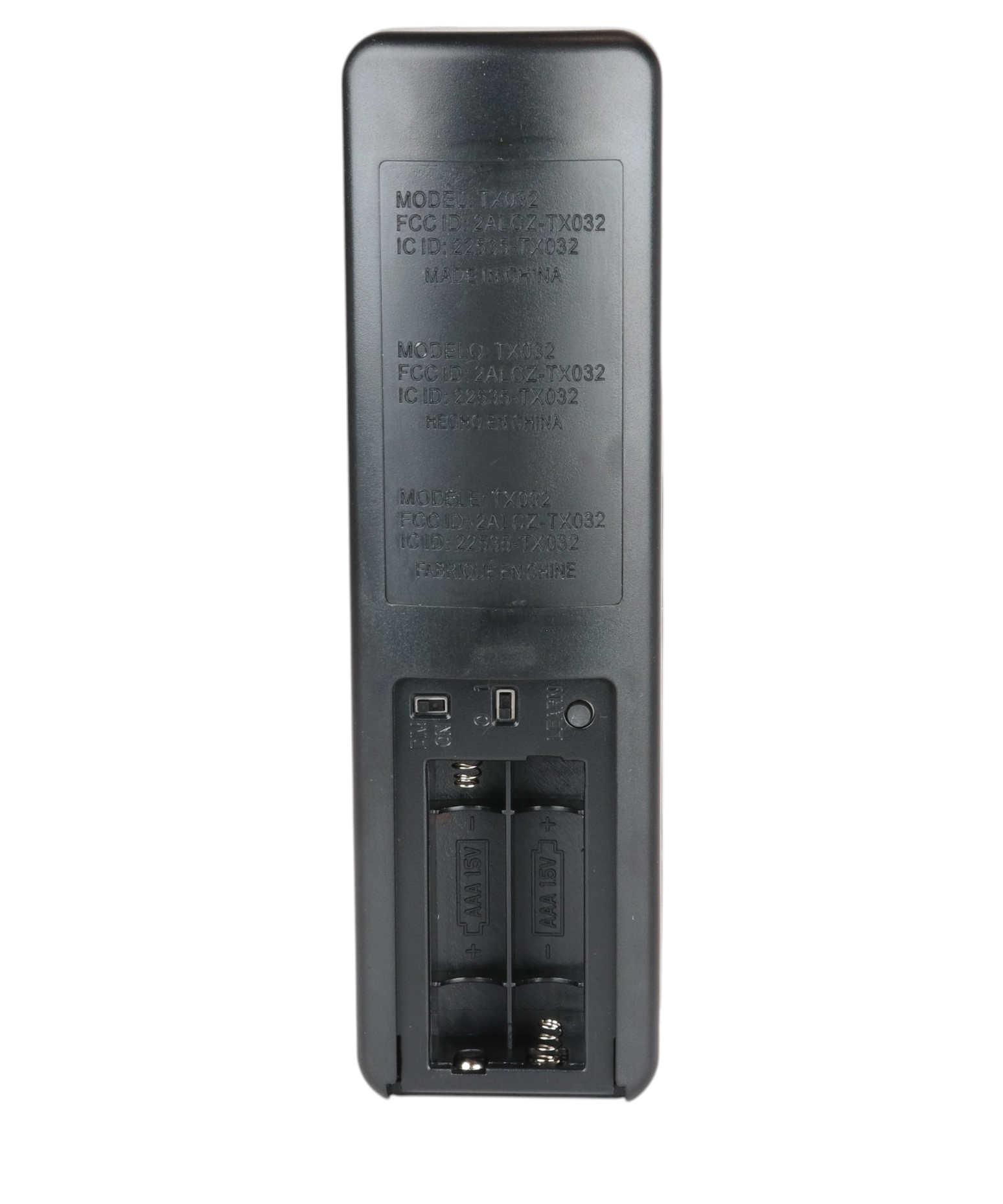Substitute for Home Decorators Collection TX032 Replacement Ceiling Fan Remote Control for Altura Run Silent DC Fan | 2ALCZ-TX032 [RR7225T]