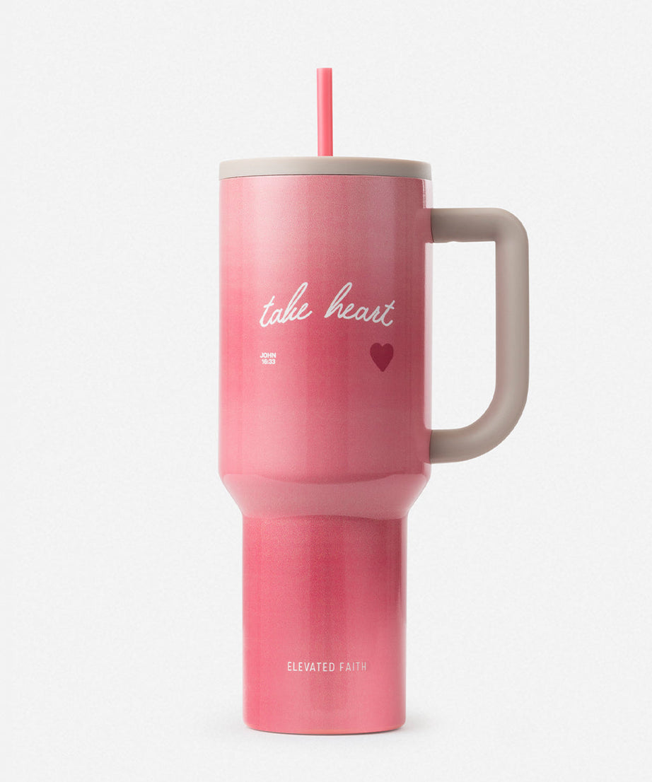 Take Heart 40 oz Ascend Becher