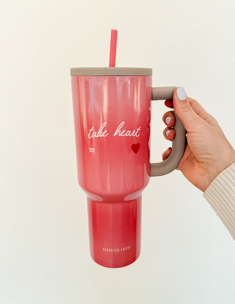 Take Heart 40 oz Ascend Becher