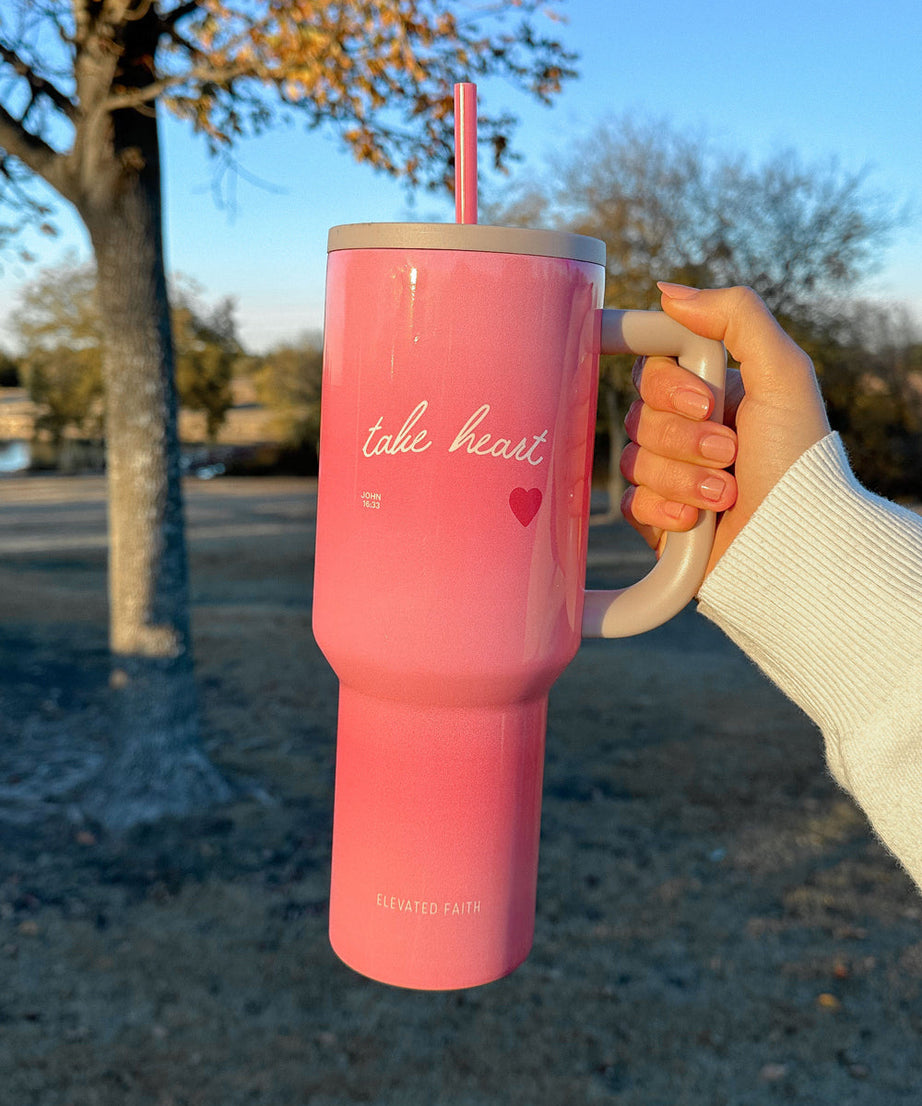 Take Heart 40 oz Ascend Becher