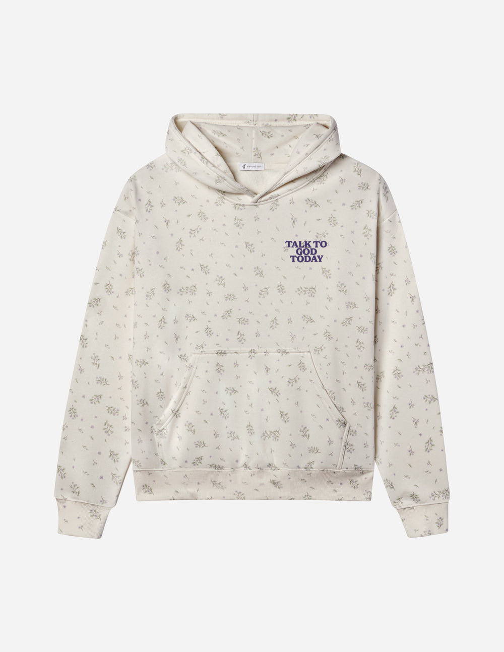 Talk to God Allover Wildflower Unisex Hoodie