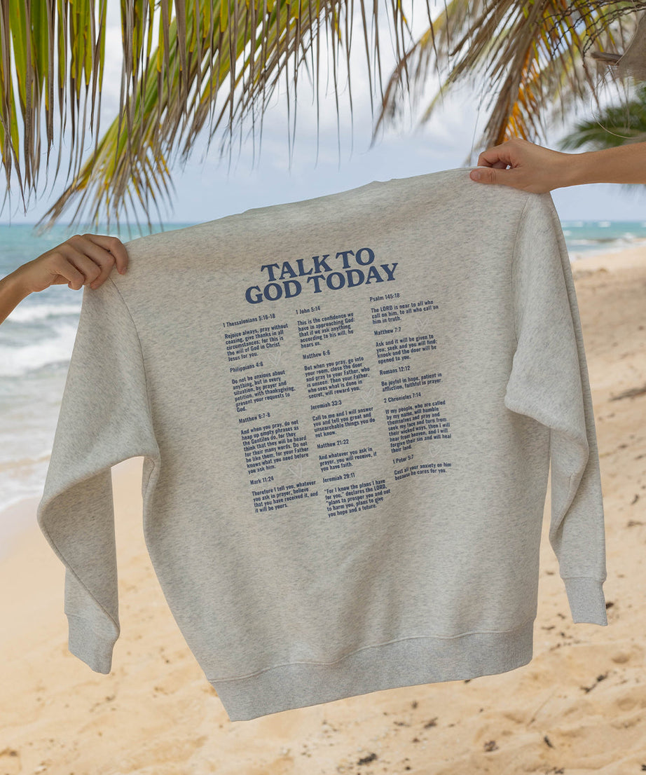 Talk to God Unisex Crewneck