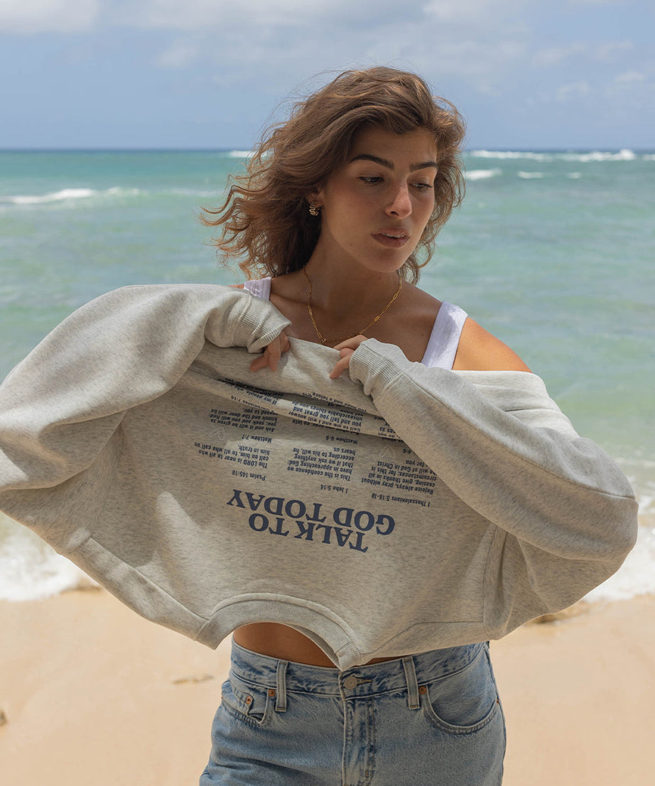 Talk to God Unisex Crewneck