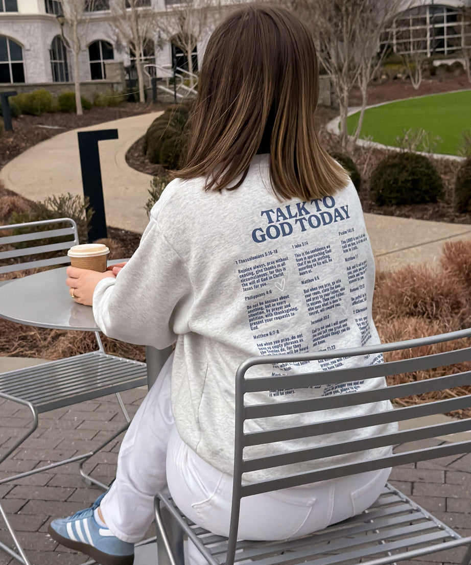 Talk to God Unisex Crewneck