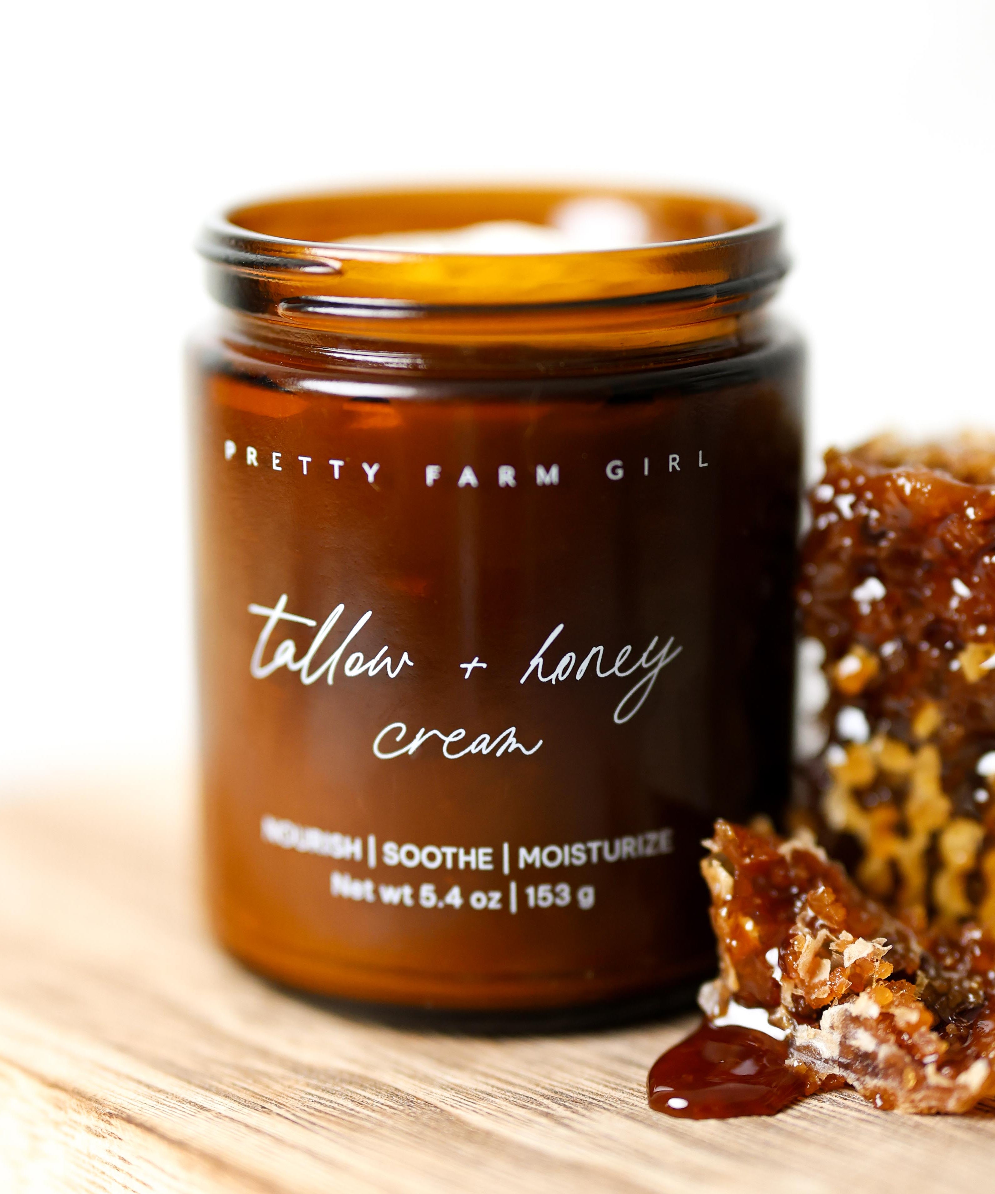 Fragrance Free Tallow + Honey Cream for Sensitive Skin