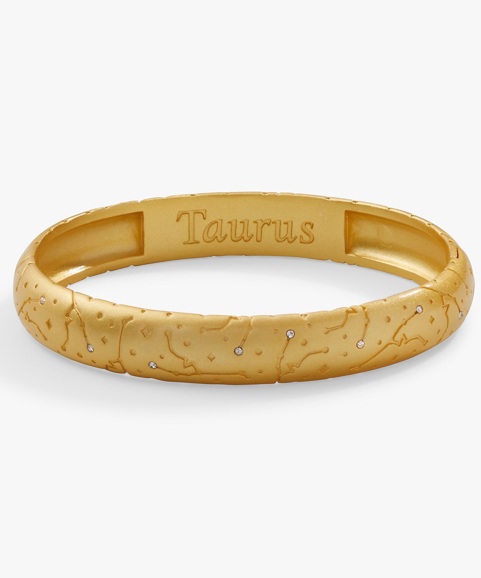 Taurus Zodiac Hinge Bangle