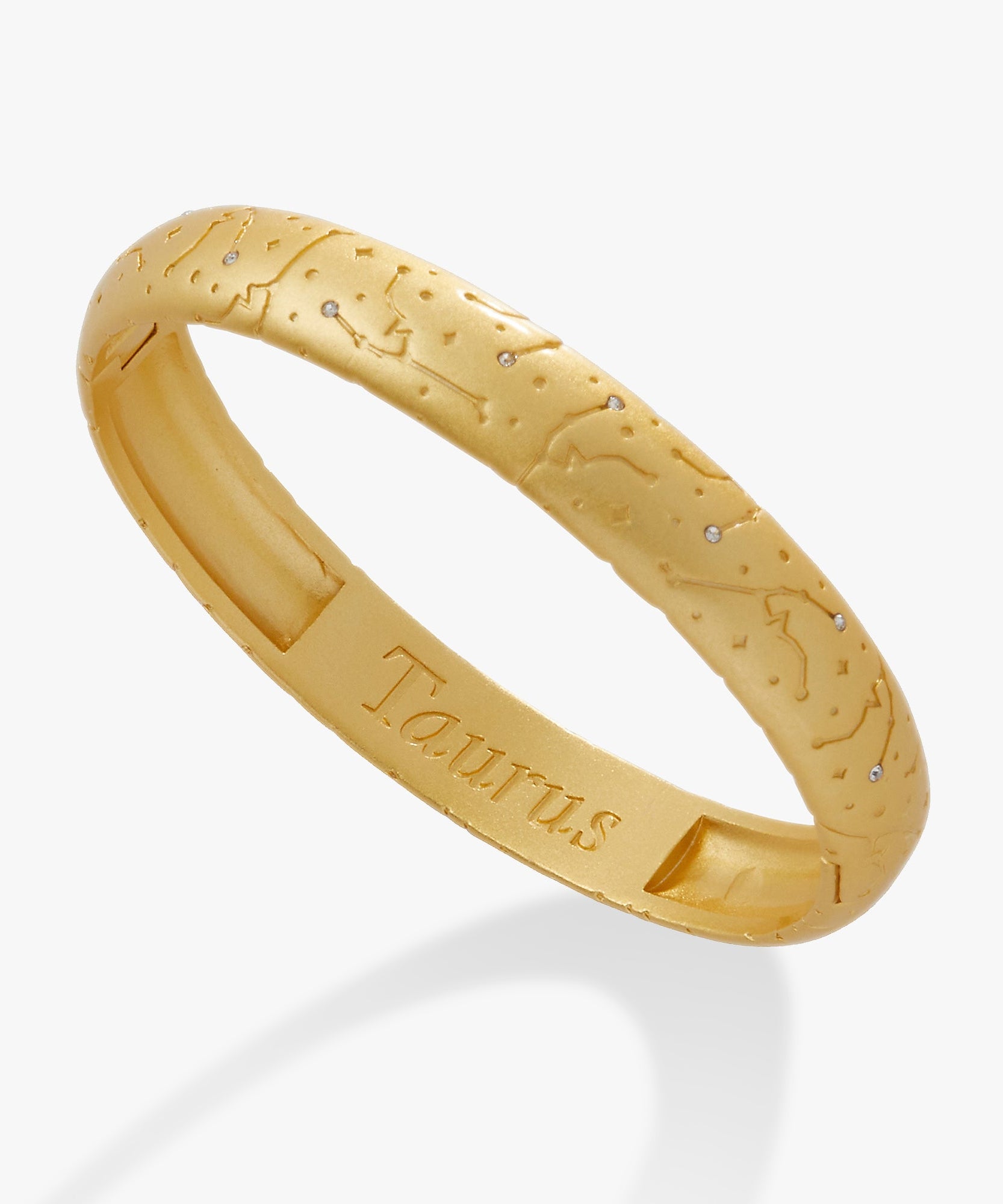 Taurus Zodiac Hinge Bangle