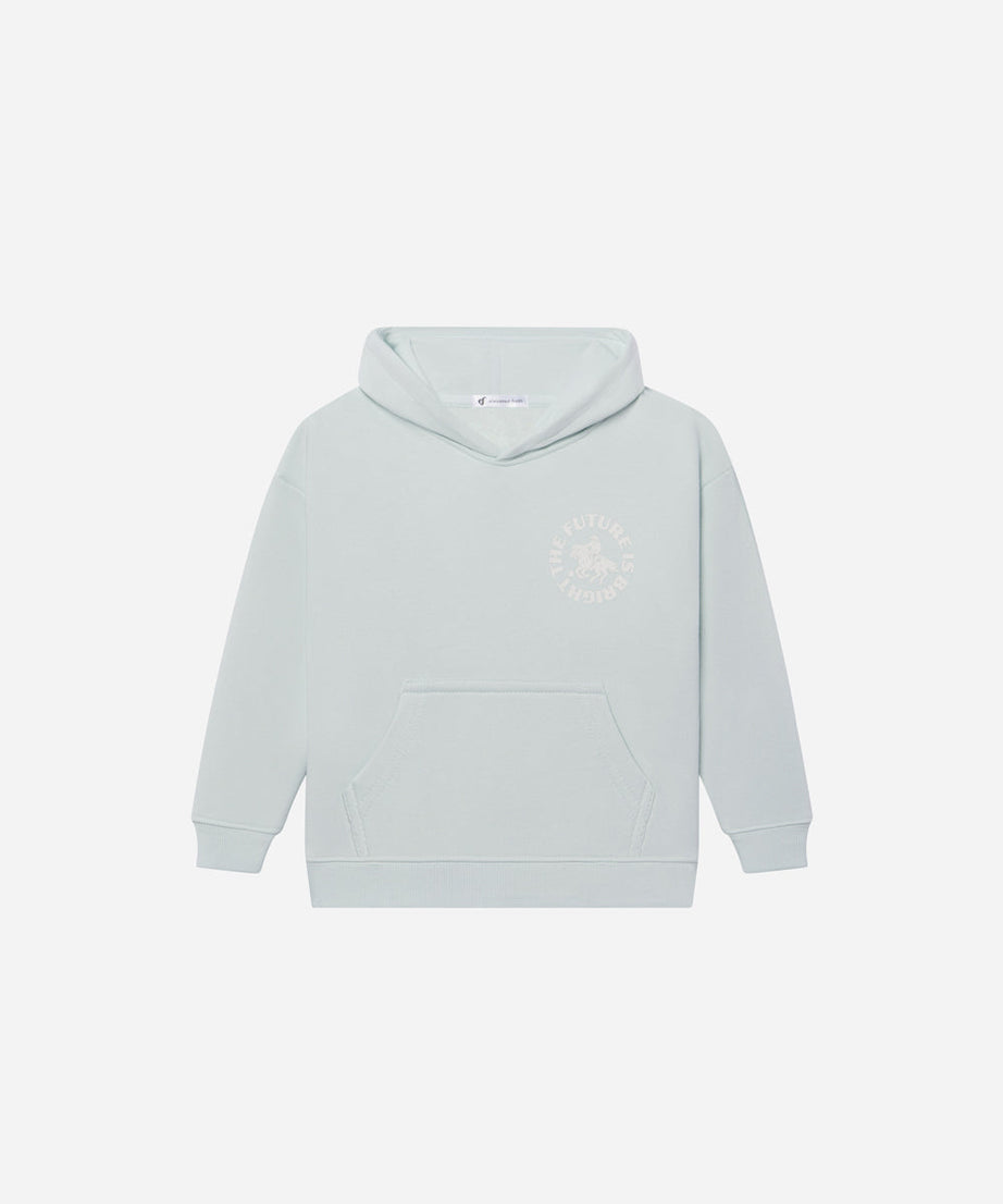 Kinder-Kapuzenpullover „The Future Is Bright“
