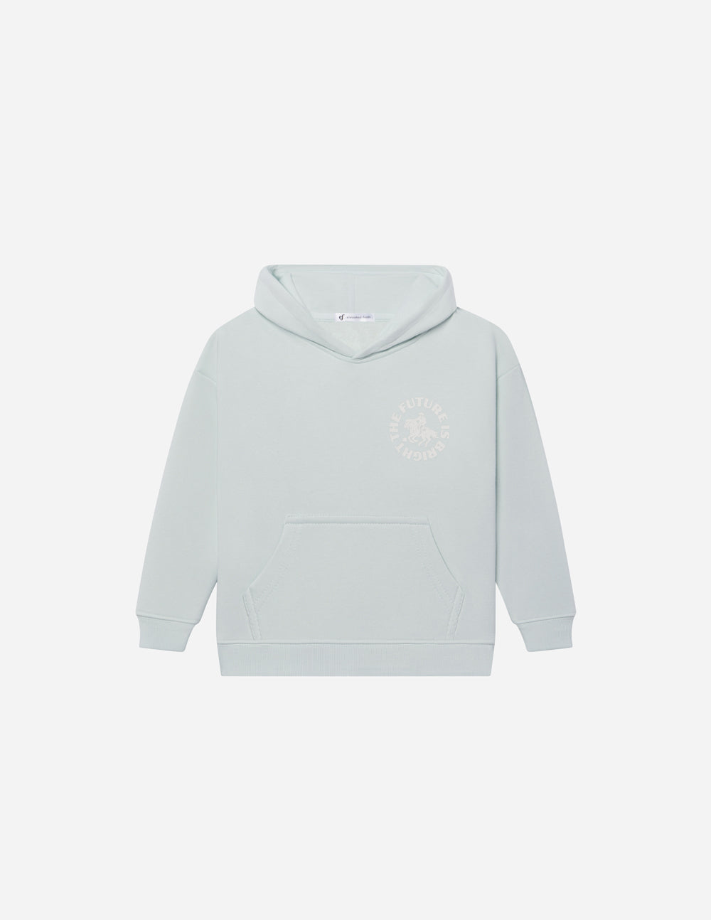 Kinder-Kapuzenpullover „The Future Is Bright“