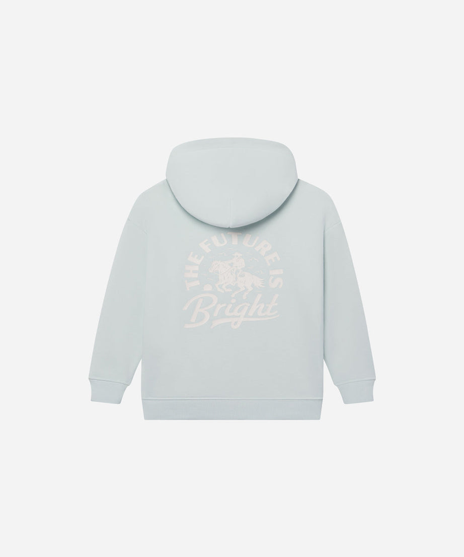 Kinder-Kapuzenpullover „The Future Is Bright“