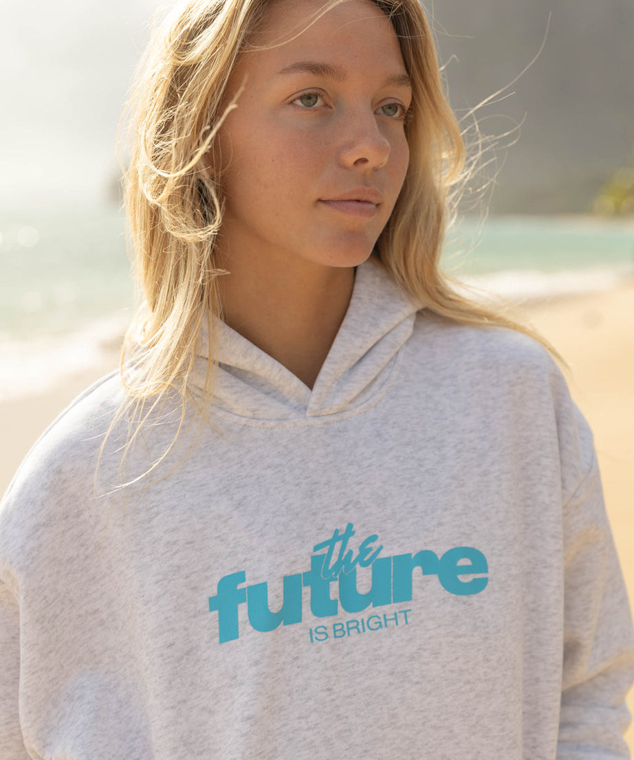The Future Is Bright Retro Unisex Hoodie