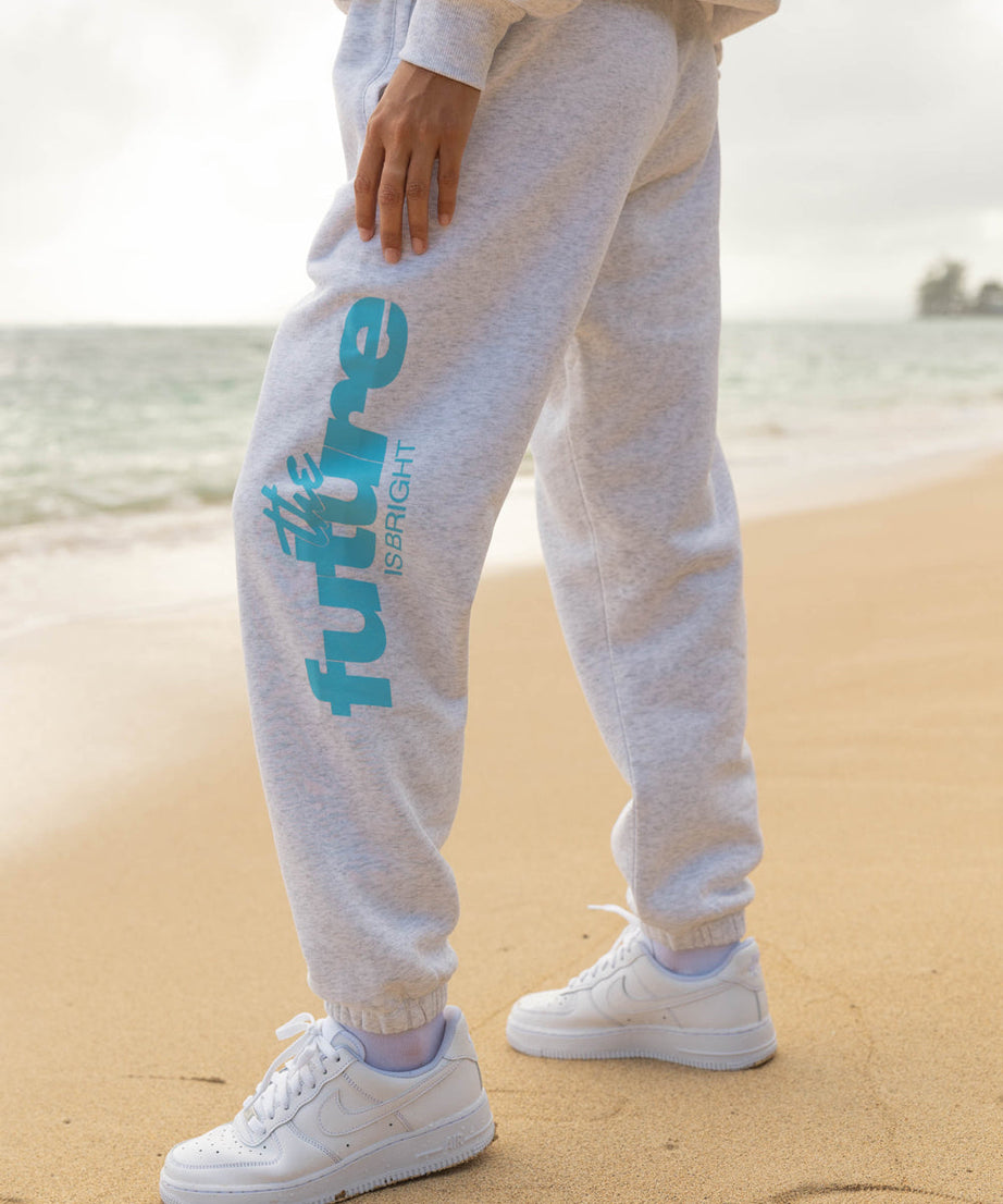 The Future Is Bright Retro Unisex Sweatpant
