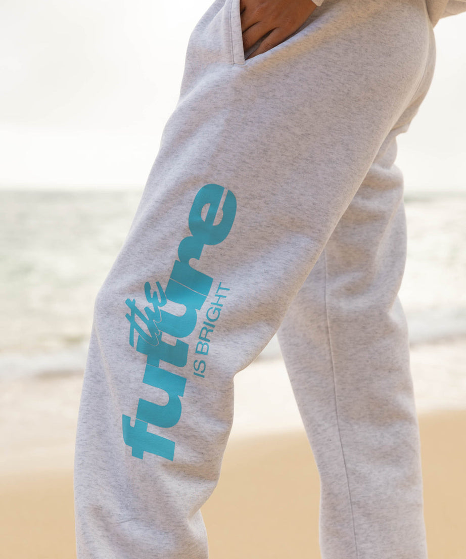 The Future Is Bright Retro Unisex Sweatpant