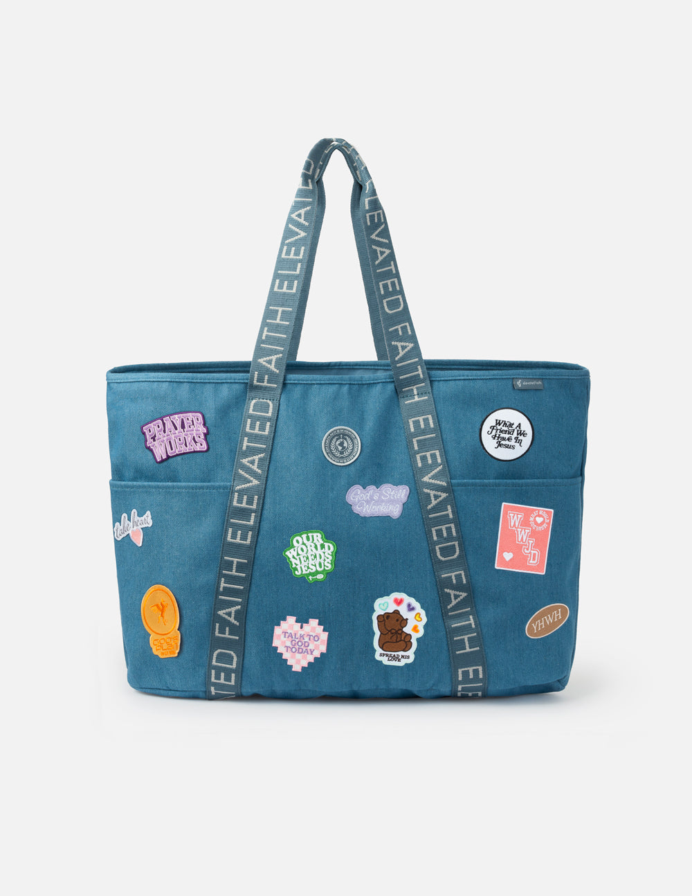Das große Alltag-Denim-Tragetaschen-Patch-Set