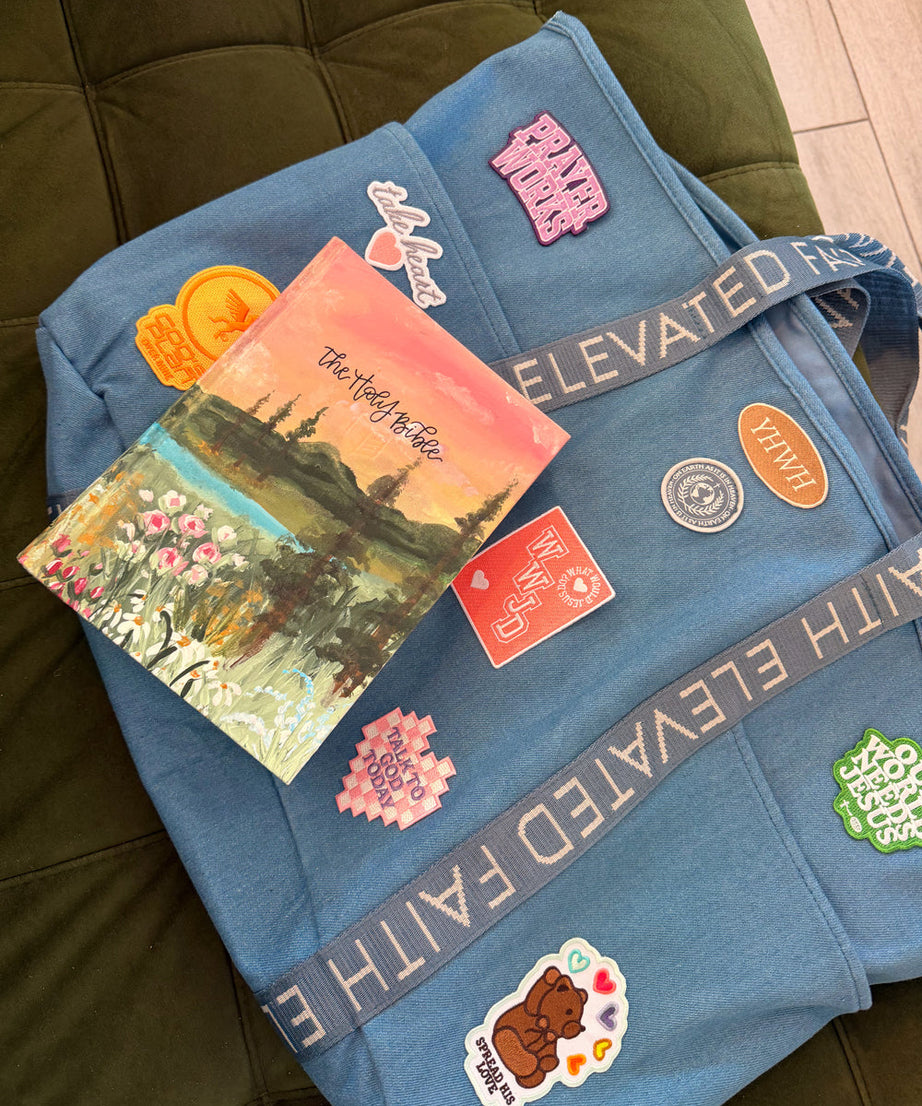 Das große Alltag-Denim-Tragetaschen-Patch-Set