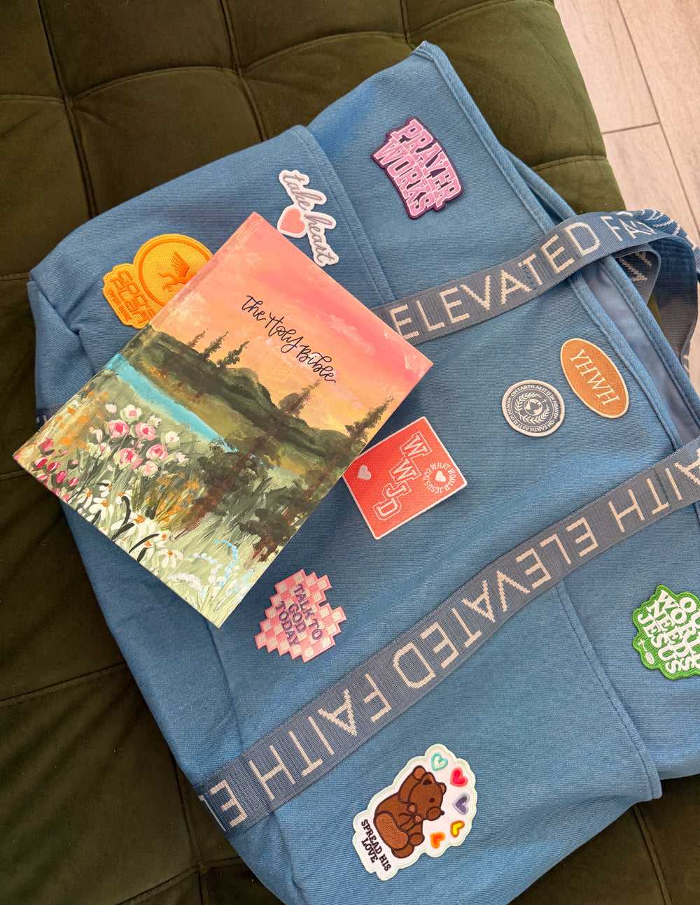 Das große Alltag-Denim-Tragetaschen-Patch-Set