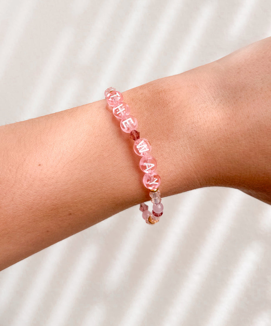 The Way Letter Bracelet