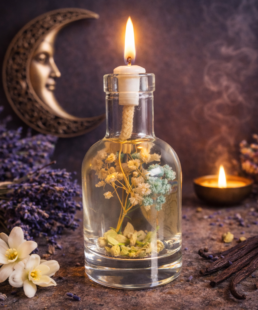 The Moon - Oil Candle