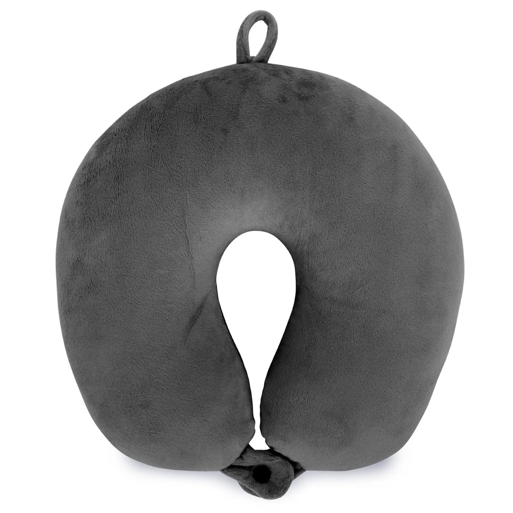 Plush Microbeads Travel Neck Pillow