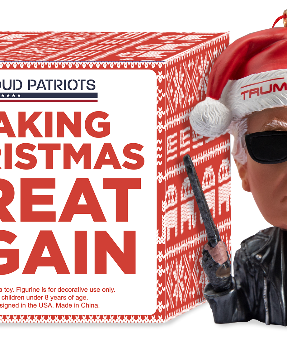 The Trumpinator Christmas Ornament